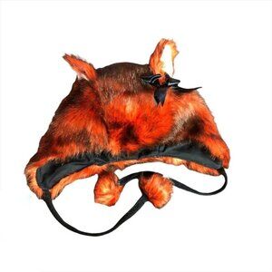 ORANGE & Black Cat Hat